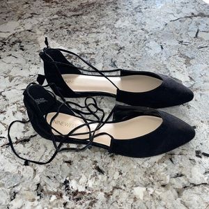 Ankle Tie Flats